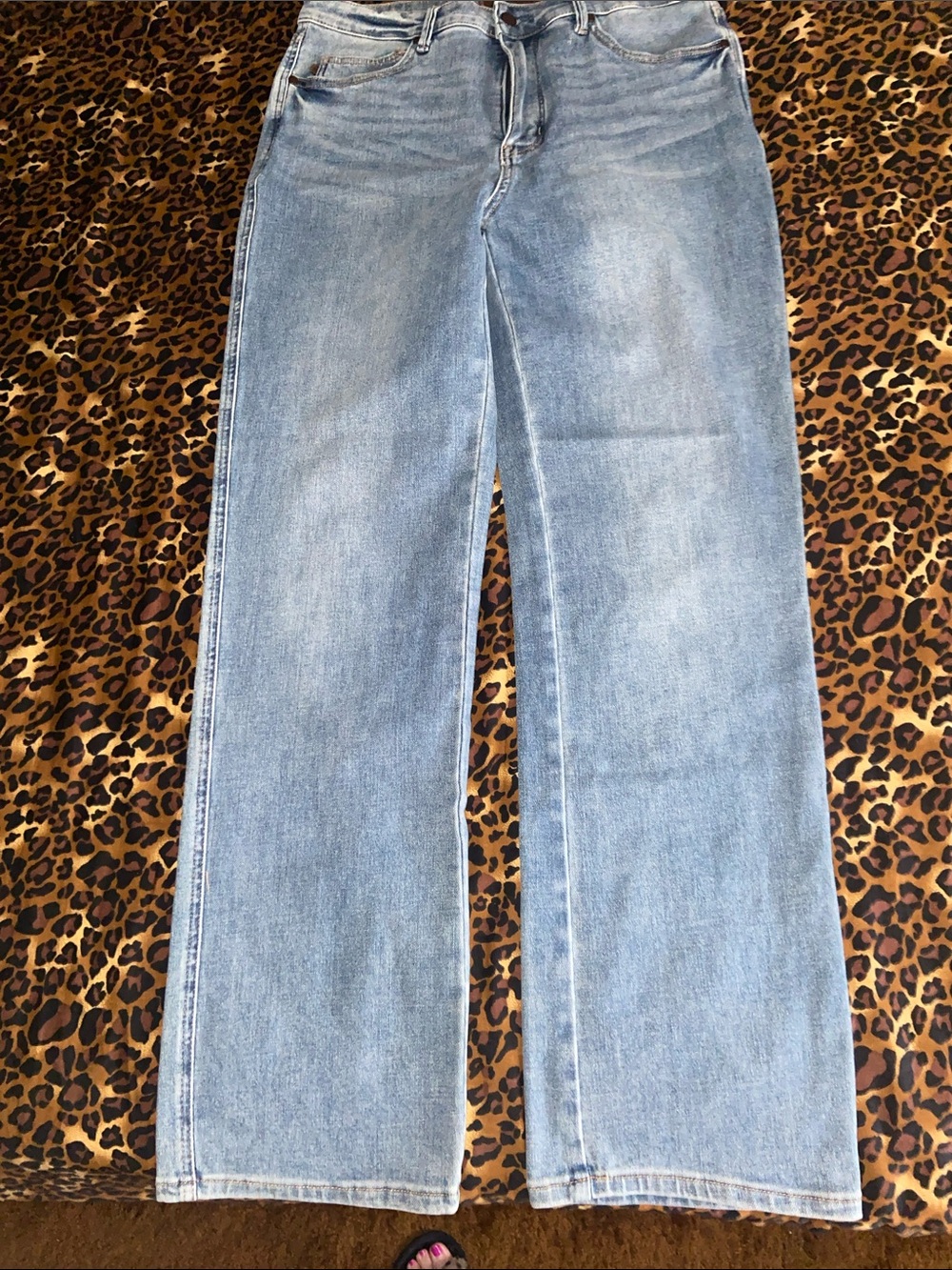Judy Blue Light Blue Straight-Leg Jeans